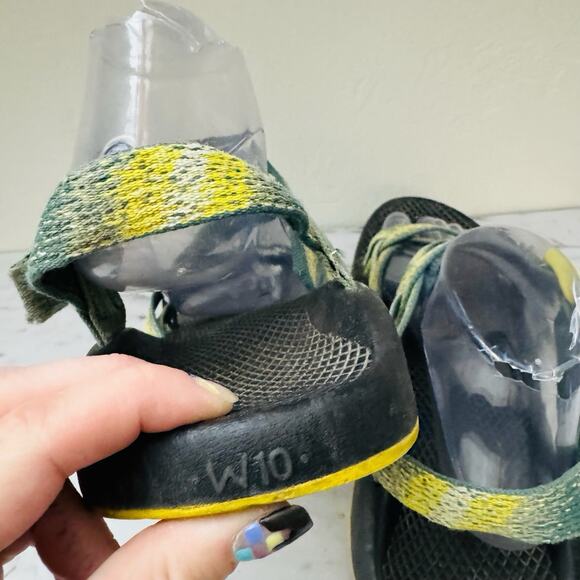 Chaco Z Cloud X2 Green Outdoor Sandals Women’s Size 10 - Picture 6 of 8